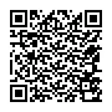 Código QR para número de telefone +12547570706