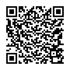 Codice QR per il numero di telefono +12547570710