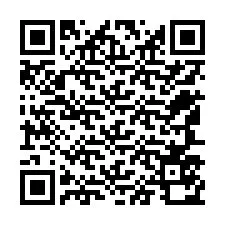 Codice QR per il numero di telefono +12547570711