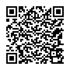 Código QR para número de telefone +12547570945