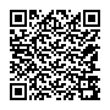 QR код за телефонен номер +12547591891