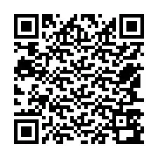 Kode QR untuk nomor Telepon +12547592867