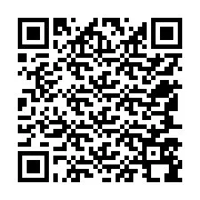 Kode QR untuk nomor Telepon +12547598184