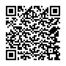 QR-код для номера телефона +12547599293