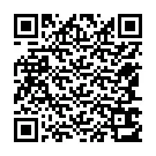 QR код за телефонен номер +12547613462