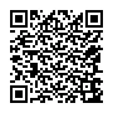 QR Code สำหรับหมายเลขโทรศัพท์ +12547643219