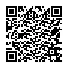 QR-koodi puhelinnumerolle +12547645927