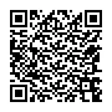 QR Code สำหรับหมายเลขโทรศัพท์ +12547648446