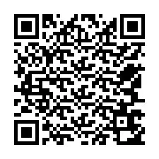 Kod QR dla numeru telefonu +12547652533