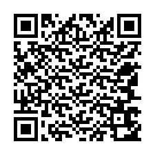 QR kód a telefonszámhoz +12547652534