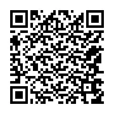 QR код за телефонен номер +12547656275