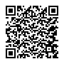 QR Code pour le numéro de téléphone +12547659738