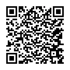 Código QR para número de teléfono +12547659739