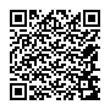 Kode QR untuk nomor Telepon +12547683757