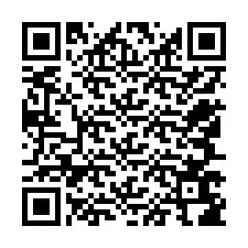 Kod QR dla numeru telefonu +12547686739