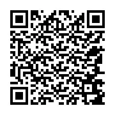 QR-код для номера телефона +12547687784