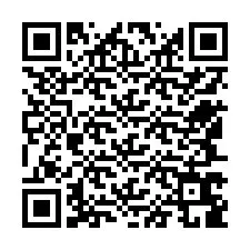 QR-код для номера телефона +12547689466