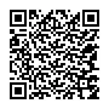 Kode QR untuk nomor Telepon +12547754124