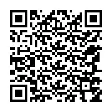 QR код за телефонен номер +12547754610