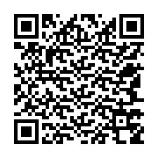 Código QR para número de telefone +12547758424