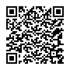 QR Code pour le numéro de téléphone +12547759101