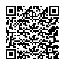 Codice QR per il numero di telefono +12547759105
