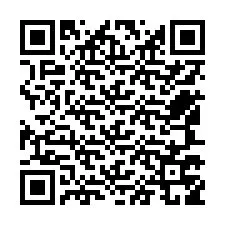 QR код за телефонен номер +12547759107