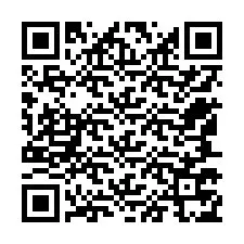 QR kód a telefonszámhoz +12547775185