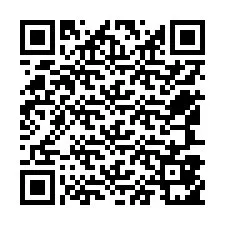 Código QR para número de telefone +12547851103