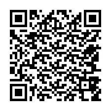 Código QR para número de teléfono +12547858836