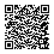 QR-Code für Telefonnummer +12547861035