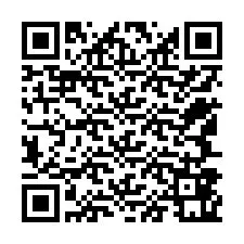 QR kód a telefonszámhoz +12547861221