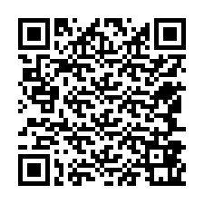 QR-Code für Telefonnummer +12547861222