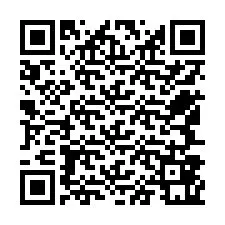 QR kód a telefonszámhoz +12547861223