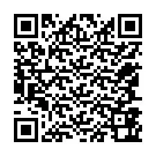 QR код за телефонен номер +12547862169