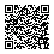 Código QR para número de teléfono +12547864552