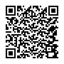 Codice QR per il numero di telefono +12547890332