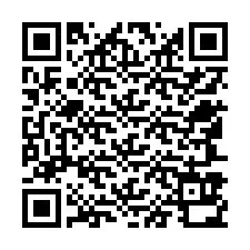 QR-koodi puhelinnumerolle +12547930418