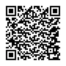 Codice QR per il numero di telefono +12547972378