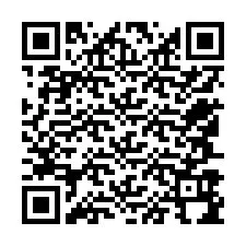 Código QR para número de teléfono +12547994179