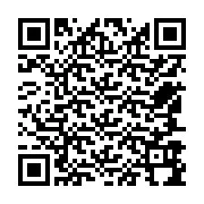 QR kód a telefonszámhoz +12547994187