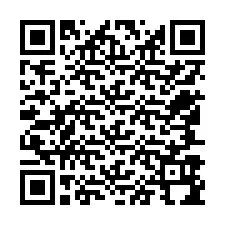 QR-koodi puhelinnumerolle +12547994189