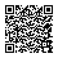 Código QR para número de teléfono +12547998912