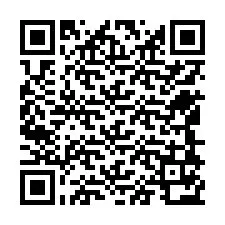 QR код за телефонен номер +12548172012