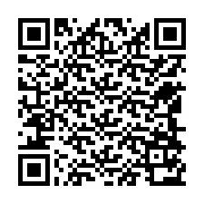 Codice QR per il numero di telefono +12548172342