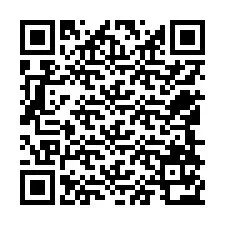 Codice QR per il numero di telefono +12548172749