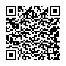 QR-code voor telefoonnummer +12548175195