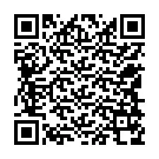 QR kód a telefonszámhoz +12548178474