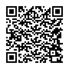 QR Code สำหรับหมายเลขโทรศัพท์ +12548220752