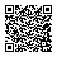 QR-code voor telefoonnummer +12548221555